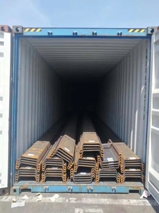 Precio de Fábrica, Tablestacas de Acero Tipo U/Tipo <span class=keywords><strong>Z</strong></span> SY295 de 6m/12m, Laminadas en Caliente y Conformadas en Frío con Servicio de Soldadura - Product Image 6