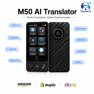 <span class=keywords><strong>Traduttore</strong></span> Vocale AI Portatile M50, 142 Lingue, Fotocamera 500W, Traduzione Foto, 19 Lingue Offline, <span class=keywords><strong>Traduttore</strong></span> Tascabile Intelligente Pro - Product Image 2