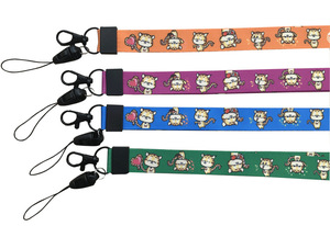 Customized Work Permit Exhibition Mobile Phone Neck Wrist Strap Hanging Rope Made of Durable <b>Polyester</b> - Product Image 5