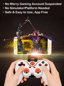 Wireless Telescopic Gamepad Six Axis Gyroscope Dual Vibration Turbo <strong>Controller</strong> for Android Ios Pc Switch - Product Image 6