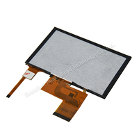 Módulo de Pantalla LCD TFT de 4.3 Pulgadas, Resolución 480*272, Brillo de 500cd/m2, Color Negro Normal, Interfaz RGB de 24 bits, GT911/I2C, Táctil