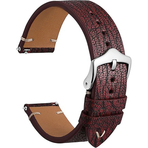 Nueva Correa de Cuero de Gamuza para Relojes Inteligentes Swatch, AP Omega, Garmin, <span class=keywords><strong>Huawei</strong></span>, <span class=keywords><strong>Google</strong></span>, Xiaomi, Tissot, Samsung, de 18, 19, 20, 21 y 22 mm - Product Image 4
