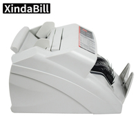 Compteur de billets Xindabill-2200, machine à compter l'argent de Malaisie avec compteur de billets UV/MG, compteur de billets de banque avec écran LED