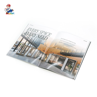 Brochure d'entreprise personnalisée, rapport annuel, catalogue de produits, impression à chaud, pelliculage UV