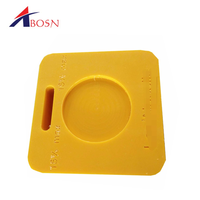 Tampon de support de pied de grue Uhmwpe robuste de 25 tonnes Plaque de support de grue 500x500 Tampon de support de grue Uhmwpe