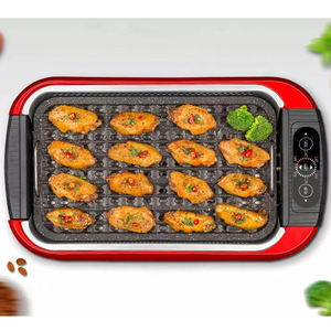 Plancha <span class=keywords><strong>El</strong></span>éctrica de Alta Potencia con Calentamiento Rápido y <span class=keywords><strong>Corte</strong></span> Profundo, Control Táctil Inteligente, para Reuniones Familiares - Product Image 4