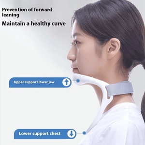 Collarín <span class=keywords><strong>Cervical</strong></span> Ajustable y Transpirable para Soporte del Cuello, Alivio del <span class=keywords><strong>Dolor</strong></span> y Corrección de Postura, Ideal para Uso Diario en la Oficina - Product Image 4