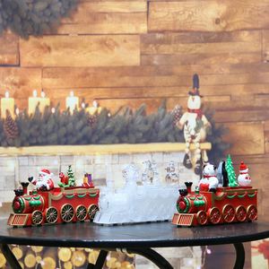 Nouveau produit : Décorations de Noël, train avec musique et lumière LED pour cadeaux de fêtes, décoration intérieure ou ornement de Noël - Product Image 5