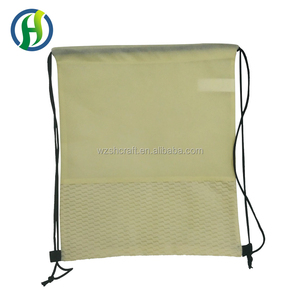 <b>Mesh</b> Shopping <b>Bag</b> Drawstring Backpack 20L Outdoor Reusable - Product Image 3