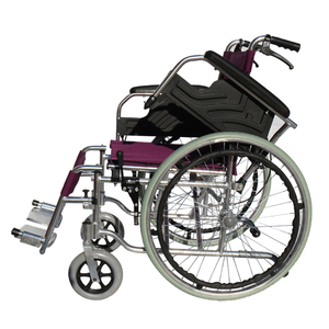 Precio barato plegable ligero económico Popular Manual de silla de ruedas para la venta - Product Image 1