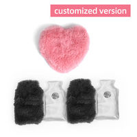 Chauffe-mains instantané à succès, réutilisable, avec housse en peluche PVC à clipser, pochette chauffante portable en gel pour cadeau promotionnel