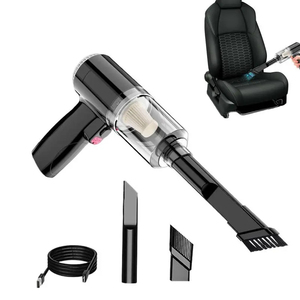 Aspiradora de Mano con Motor sin Escobillas, Recargable por USB, Ligera y Portátil, Limpiador de Alfombras para Auto, Hogar y Garaje, Uso en Seco - Product Image 1