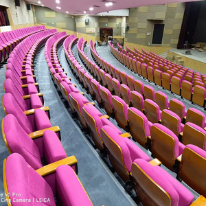 Muebles Plegables de Diseño Moderno para Cine, Teatro, Escuela, Hogar, Oficina y Hotel, con Patas Metálicas, Cojines de Tela y Esponja, Venta al Por Mayor - Product Image 2