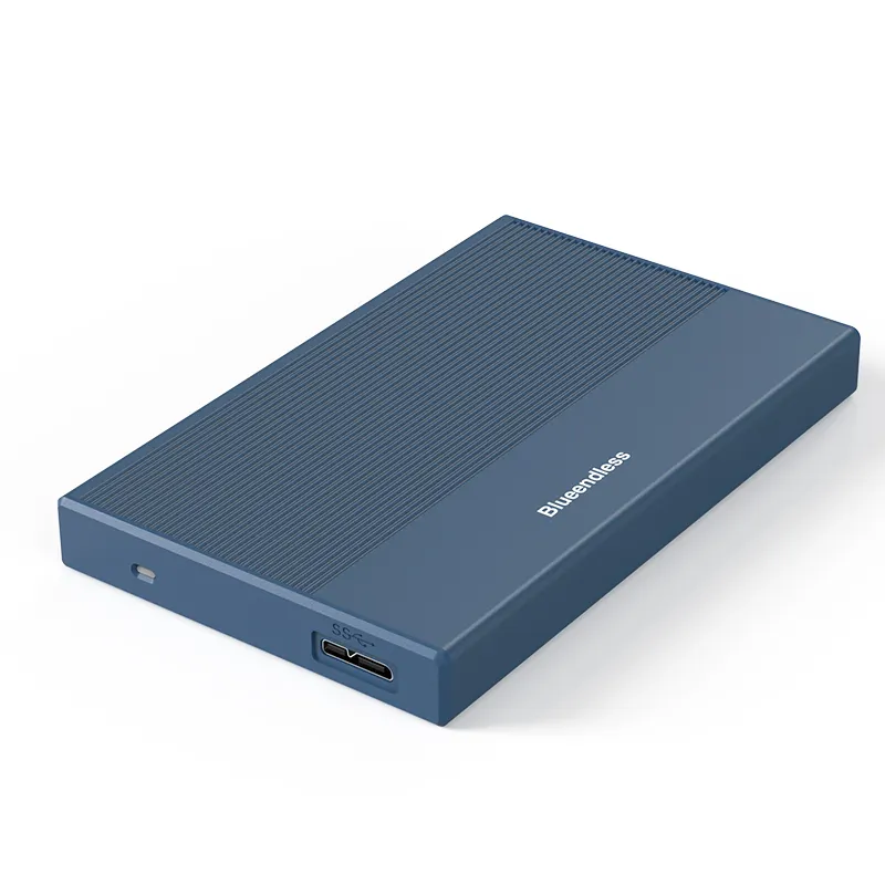 Multi color Aluminum Tool free hdd case for external hard drive 2tb usb3.0 5Gbps 2.5inch hdd enclosure case sata usb3.0