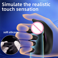 App-Fernbedienung Männliches Sexspielzeug Eichel-Vibrator Vibrierender Stimulator Eichel-Trainer Männlicher Masturbator Erwachsenen-Sexspielzeug für Männer