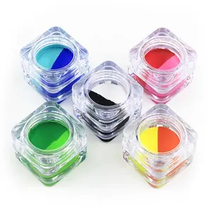 wholesale colorful gel eye liner 6 color eyeliners stock oem rainbow liner cosmetic gel eye liner