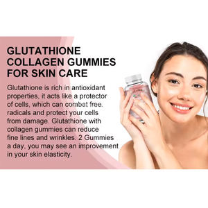 Consiglio vivamente popolare integratore gommoso per donne buona pelle che schiariscono le caramelle gommose al collagene - Product Image 5