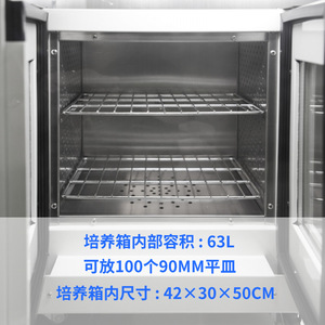 Caja de Guantes de Laboratorio de Acero Inoxidable con Gas Inerte y Puertos para Guantes, para Cultivo de Células Microbianas - Product Image 4