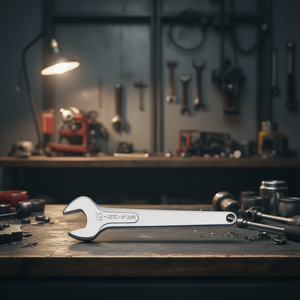 Open End Wrench 9mm Metric Steel <b>Tool</b> For Mechanical Repair - Product Image 3