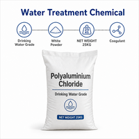 Chlorure de polyaluminium en poudre blanche PAC 30% pour système de purification de l'eau du robinet
