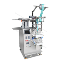 Machine d'emballage automatique pneumatique à grande vitesse pour cure-dents en plastique et fil dentaire, avec remplissage et scellage de sachets individuels