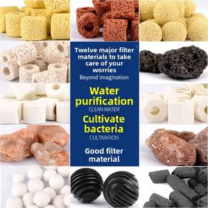 Médias filtrants pour <span class=keywords><strong>aquarium</strong></span> Resun - Anneaux en céramique, bio-boules, charbon actif pour filtration biologique, eau douce et aquaponie - Product Image 4