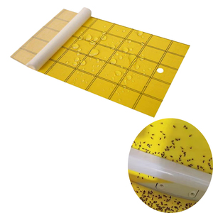Trampas Adhesivas para Insectos de Doble Cara, Desechables, No Tóxicas, con Fuerte Adhesividad, para Lámparas UV - Product Image 1