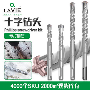 Foret à maçonnerie LAVIE 14x160 mm à tige ronde spirale pour béton et brique - Product Image 5