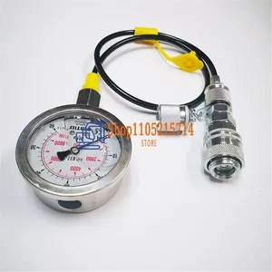 Connecteur rapide mâle-femelle pour excavatrice, manomètre, raccord <span class=keywords><strong>de</strong></span> <span class=keywords><strong>test</strong></span> <span class=keywords><strong>de</strong></span> pression, connecteur <span class=keywords><strong>de</strong></span> <span class=keywords><strong>test</strong></span> <span class=keywords><strong>de</strong></span> pompe hydraulique - Product Image 4