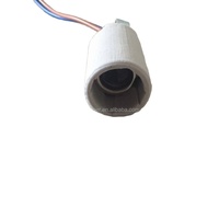 Douilles de lampe E14 en céramique dédiées aux lustres, support d'ampoule à vis