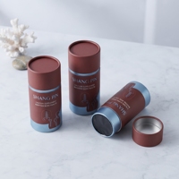 Tube en papier biodégradable de qualité alimentaire, fabriqué sur mesure, conforme PPWR, pour compléments de calcium
