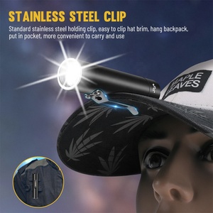 Đèn Pin Mini Đa Chức Năng Đèn Pin LED Sạc Nhỏ Tiện Dụng Bằng Nhôm EDC Sáng Cao L2 Đèn Pin Cắm Trại - Product Image 6