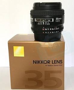 Lente Gran Angular de Enfoque Fijo HFT Profesional Nikkor AF 35mm F/<span class=keywords><strong>2D</strong></span> para Cámara Digital DSLR de Fotograma Completo, Accesorios de Enfoque Fijo al por Mayor - Product Image 1