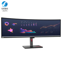 Moniteur PC de Bureau et Portable Lenovo ThinkVision P49w-30 Incurvé Ultra-Large de 49 Pouces pour Usage Professionnel et Gaming