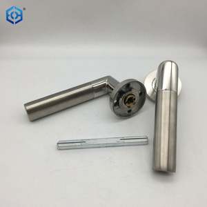 Manija de palanca de puerta de tubo ovalado de acero inoxidable PSS y SSS - Product Image 5