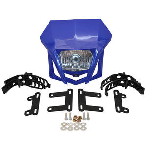ฝาครอบไฟหน้า Ghost Face เหมาะสำหรับรถมอเตอร์ไซค์วิบาก Honda XR <span class=keywords><strong>CRF</strong></span> 150 230 250 450 สำหรับการดัดแปลง - Product Image 4