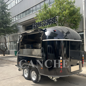 Customized 2025 New Design Stainless Steel Fast Food Trailer Mobile Food Trailers Fully Equipped - Product Image 2