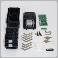Carcasa para 20 Baterías Recargables 18650 con BMS, Repuesto para Batería MAK MKT 40V BL4040 BL4025 BL4050 BL4080, Carcasa DR40RC