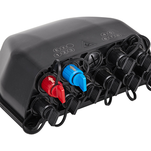 Caja de Distribución de Fibra Óptica para Exteriores con 8/<span class=keywords><strong>9</strong></span> Puertos, Montaje en Pared/Poste, Impermeable IP68, para Distribución de Red - Product Image 1
