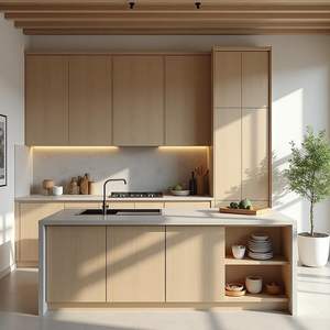 CBMmart 2025 Novo Design Personalizado Fábrica De Armário De Cozinha Conjunto Modular Moderno Simples Sensacional Pequena Cozinha - Product Image 3