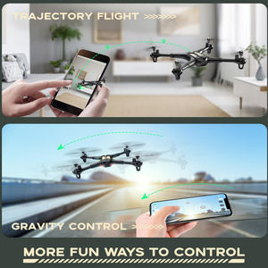 SYMA X600W plegable <span class=keywords><strong>1080P</strong></span> FPV Cámara Drone RC Quadcopter Altitude Hold Modo sin cabeza One Key Start 3D Flips 2 Batería - Product Image 3