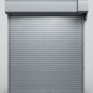 Cửa cuốn cách nhiệt chống cháy bền bỉ với lớp hoàn thiện hiện đại, bảo vệ ứng dụng công nghiệp tầng hầm lâu dài - Product Image 1