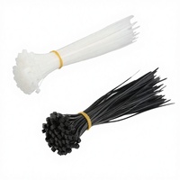 BWB -4.8*300 Bridas de nailon PA66 de alta pureza 4.8x300mm 12'' Bridas autoblocantes resistentes
