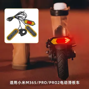 <span class=keywords><strong>Clignotants</strong></span> feu stop LED moto feu arrière ABS clignotant, neye vélo électrique Scooter moto étanche rouge - Product Image 2