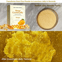 Kit de soin des pieds à la gelée de mangue en 4 étapes dans une boîte |   Utilisation en salon de pédicure et spa |   Ingrédients naturels sans parabènes |   Marque privée