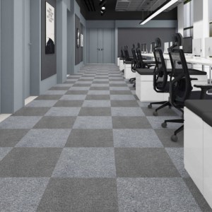 Aangepast Formaat 50X50 Vierkant Pvc-Backed Office Tapijt Tegels Nylon Effen Vloeren Voor Commercieel Kantoor Hotel Thuisgebruik Fabriekslevering - Product Image 6