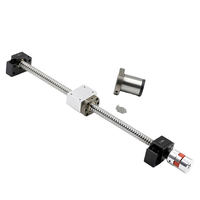 WEEMT Precio de Fábrica Conjunto Completo de Tornillo de Bolas Longitud Personalizada Rosca Izquierda/Derecha Kit de Movimiento Lineal para Impresora 3D