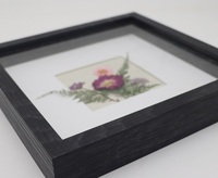 Bingkai Foto Shadow Box Kayu Profesional OEM yang Dapat Disesuaikan untuk Seni Bunga Kering, Rak Gantung Dinding Galeri Minimalis Modern