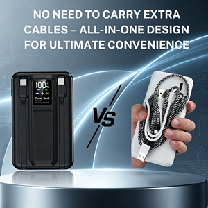 Cargador Inalámbrico 3 en 1, Mini Banco de Energía Portátil, Batería Externa de 10000 mAh de Alta Capacidad para Teléfono con Cables - Product Image 5