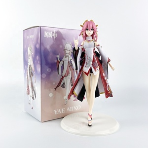 Yae Miko figuras de genshin impact Kamisato Ayaka Keqing ningguang <span class=keywords><strong>beelzebul</strong></span> ตุ๊กตาอะนิเมะ GK - Product Image 5